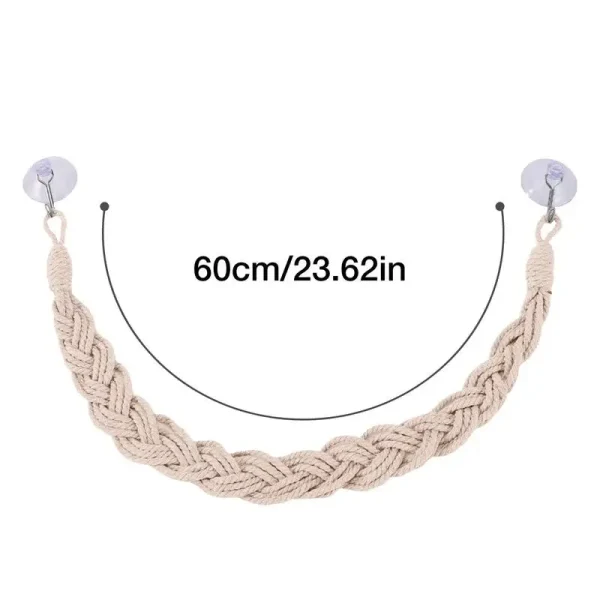 Hermit Crab Toys Hermit Crab Climbing Jute Rope Ladder Reptile Tank Terrarium Accessories Hermit Crab Climbing Jute Rope Ladder 5