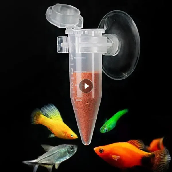 Automatic Fish Feeder Brine Shrimp Feeder Red Worm Feeding Feeder Worm Funnel Cup Fish Food Feeding Tool Aquarium Accessories 1