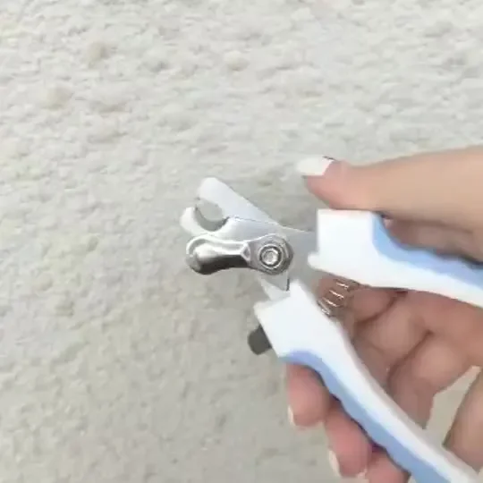 Pet Nail Clipper Dog Cat Nail Scissors Grinding Tool Pet Trimmer Anti-splash Clippers Litter Housebreaking 4