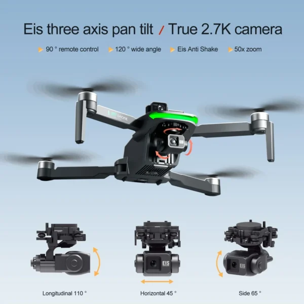 Replace Dji S155 Pro Digital IT Drone With Screen FPV Brushless Motor 5G GPS Return 8K HD Camera 2704*1520 360° Laser OA RC UAV 3